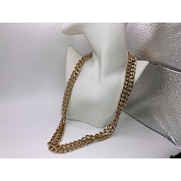 NWOT! Large Bronze Oval Cable 49 3/8" Chain Necklace! - Picture 10 of 11